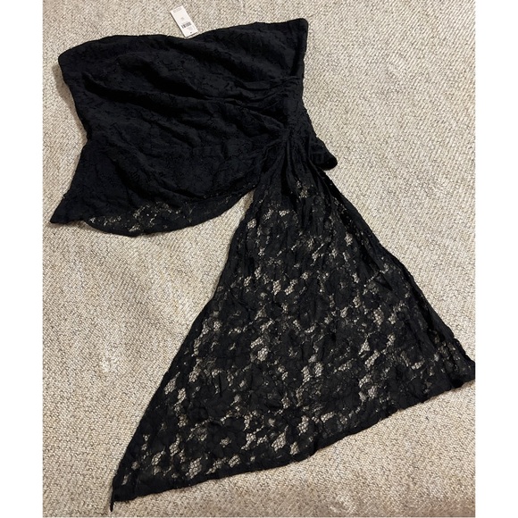 Anthropologie Corseted Lace Tube Top NWT SZ XL - Picture 7 of 12